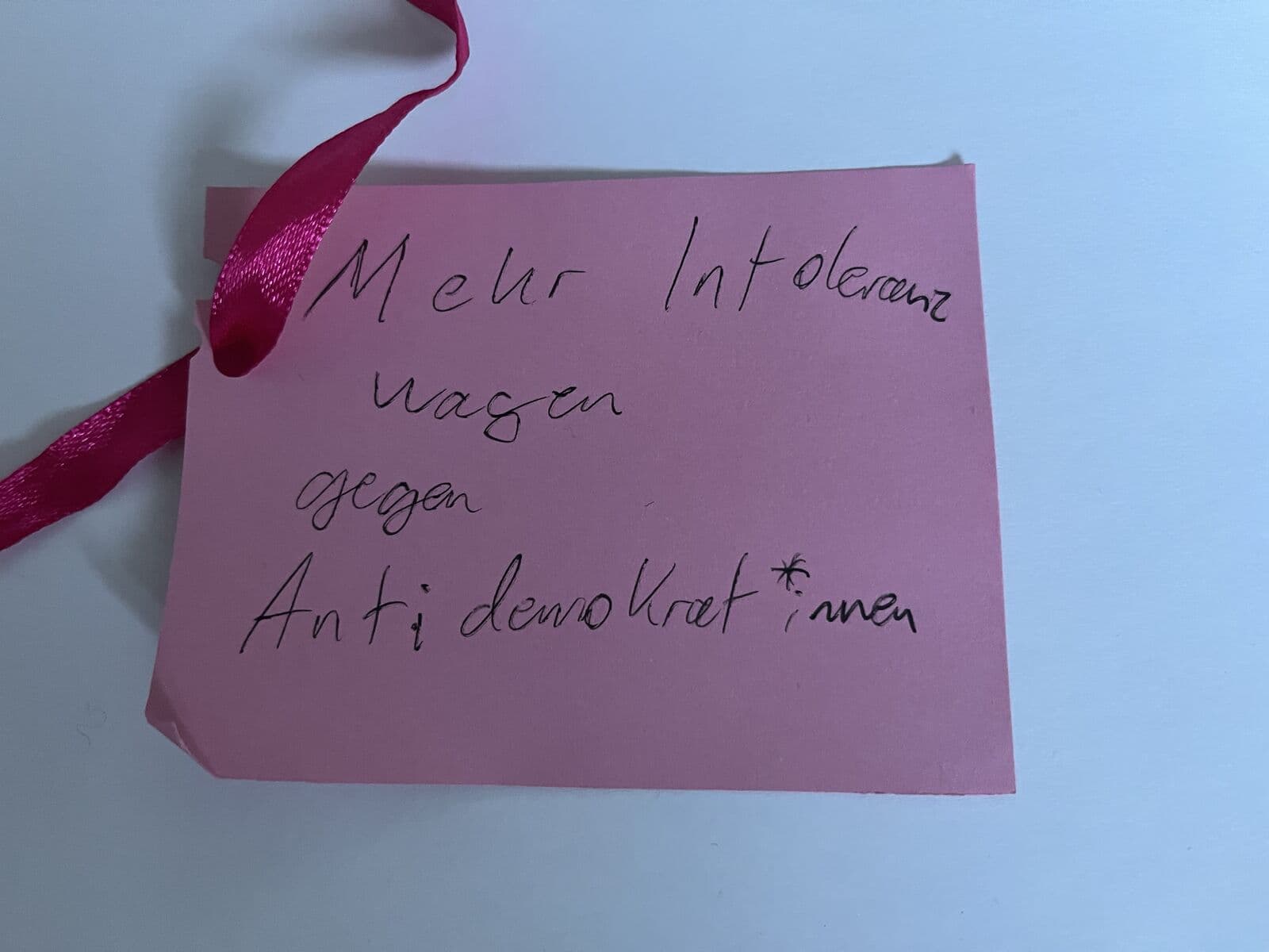 Demokratie Dialogschleife