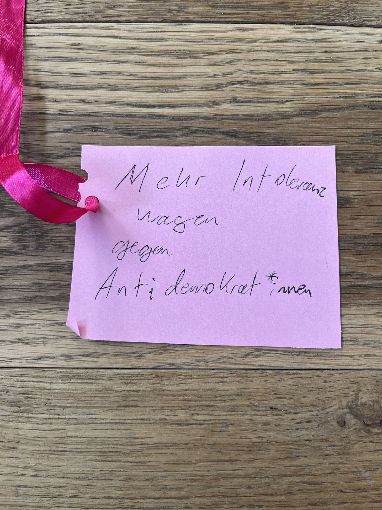 Demokratie Dialogschleife