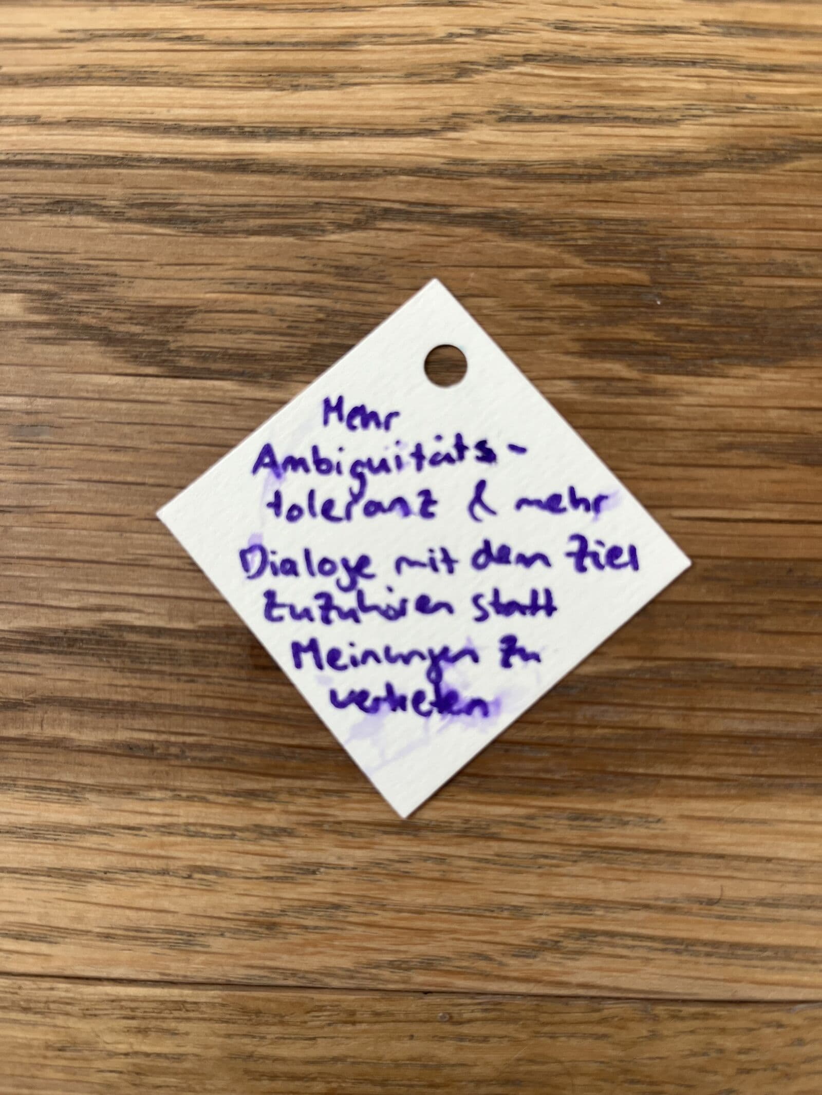 Demokratie Dialogschleife