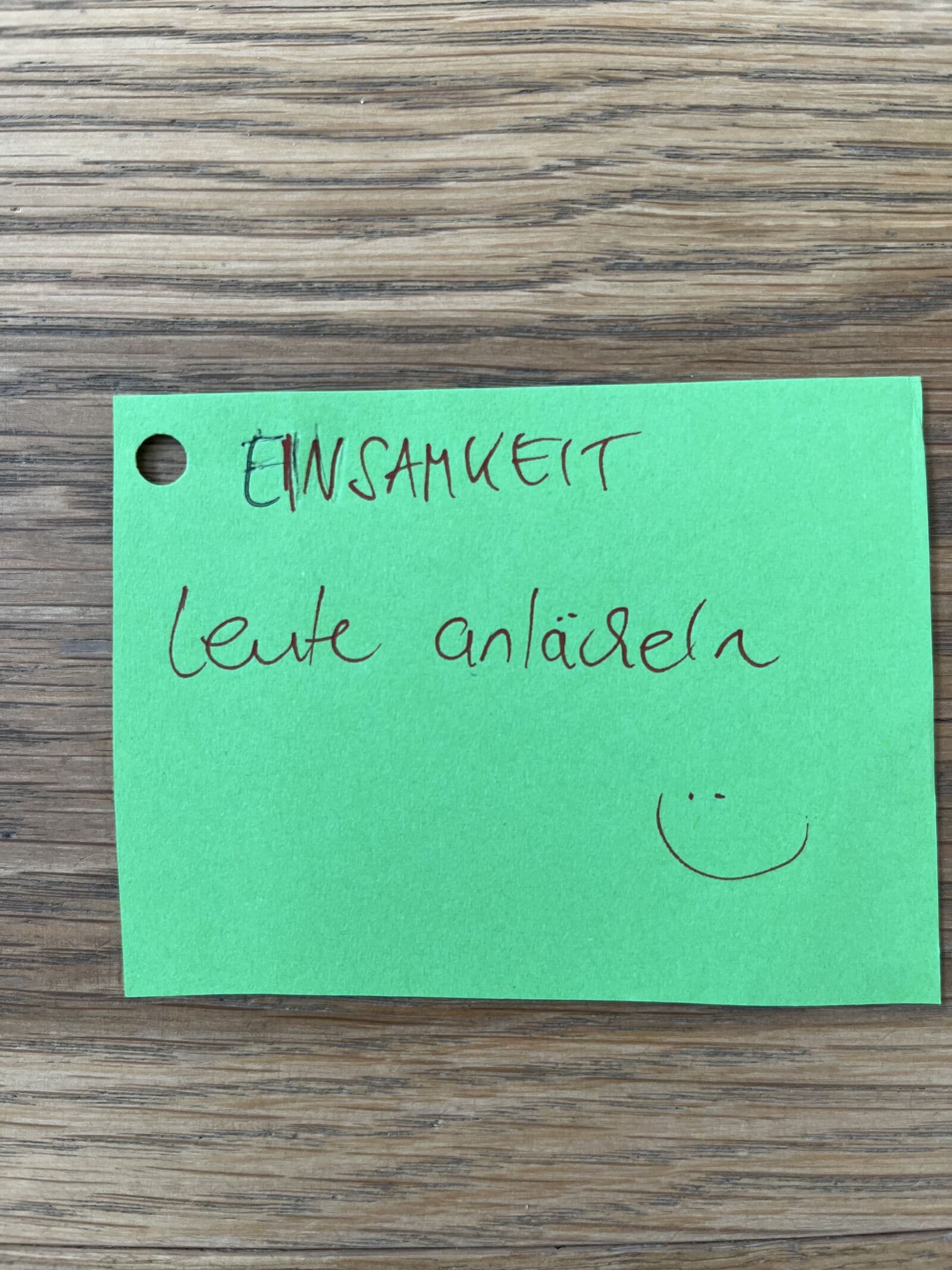 Einsamkeit Dialogschleife