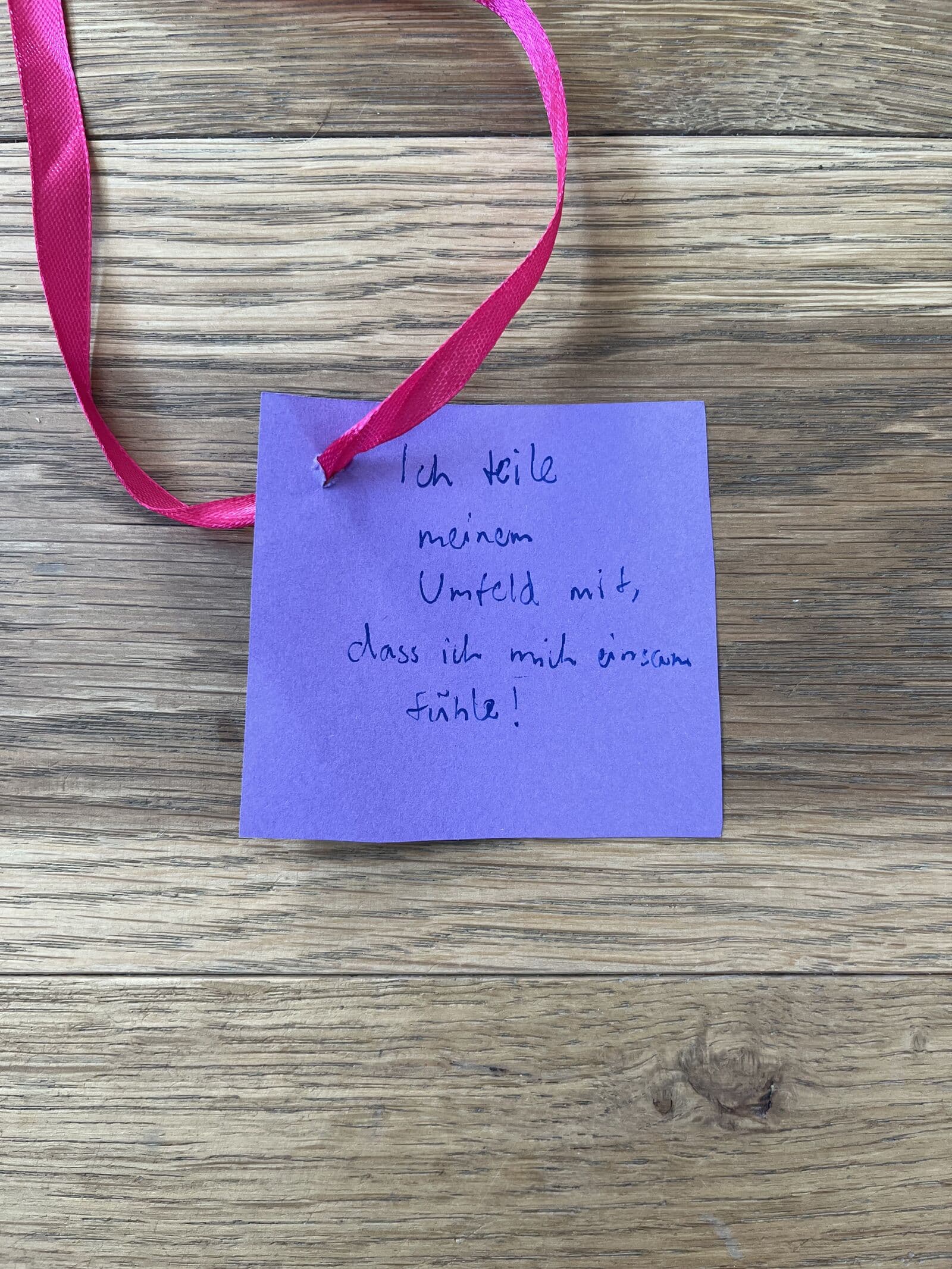 Einsamkeit Dialogschleife