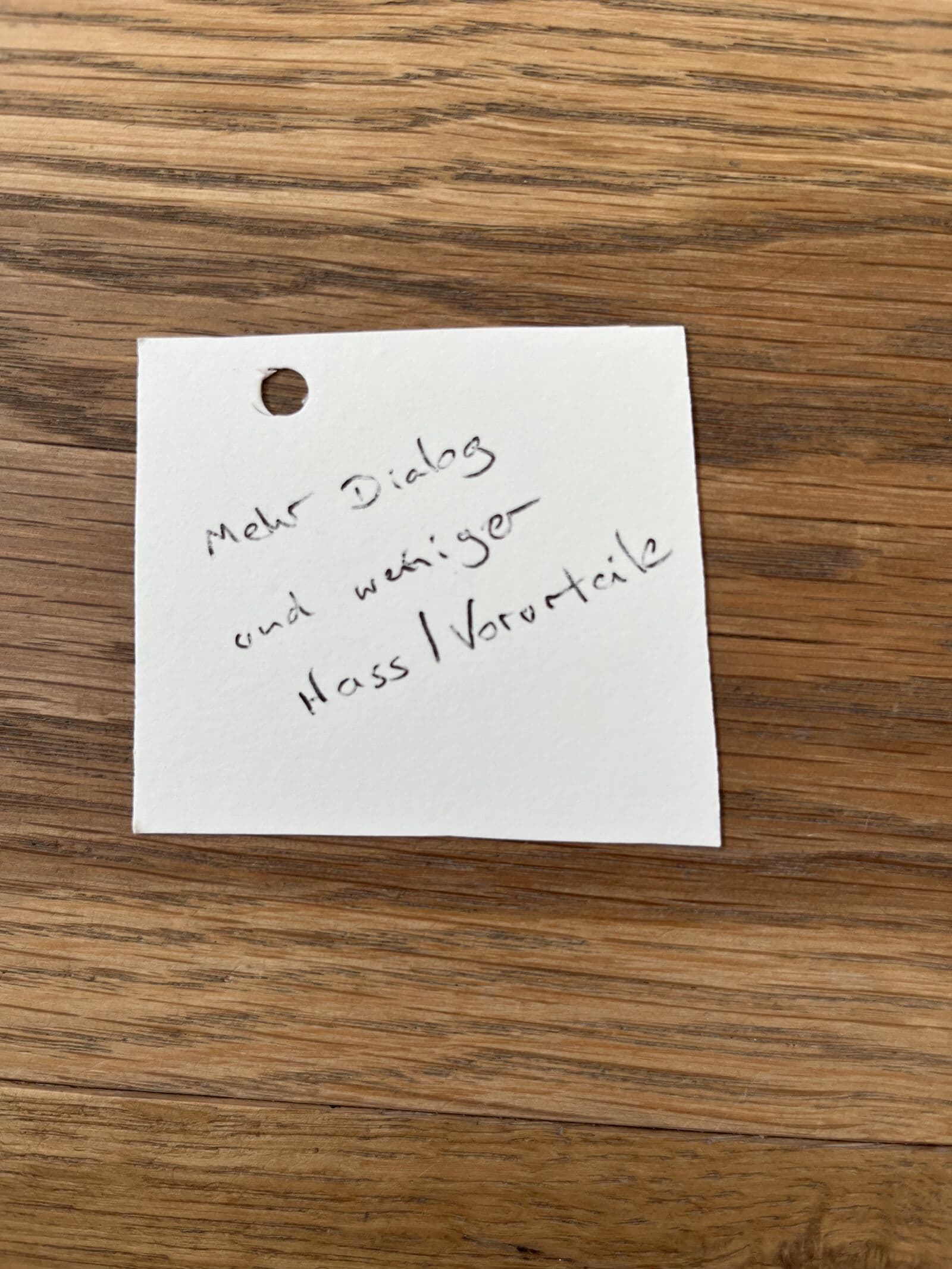Demokratie Dialogschleife