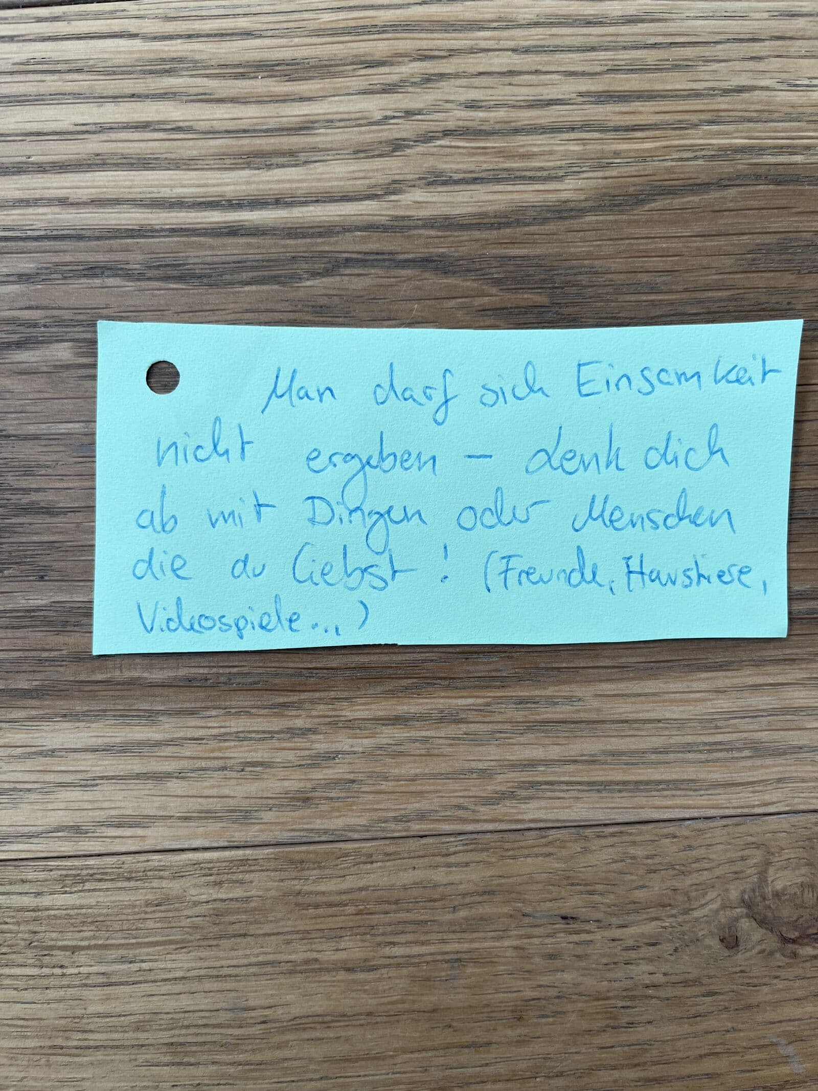 Einsamkeit Dialogschleife